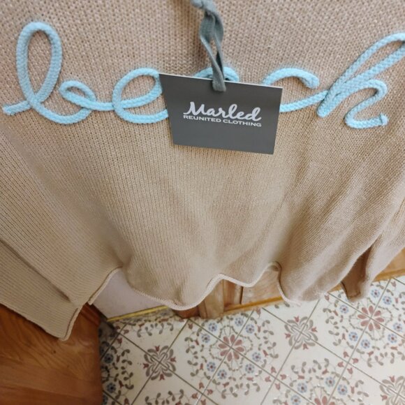 Marled Beach sweater size medium NWT - Picture 4 of 5
